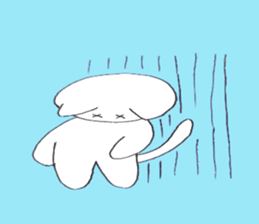 Nose big rabbit and Friends4 sticker #5066973