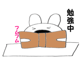 Nose big rabbit and Friends4 sticker #5066985