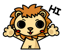 Happy Lion's daily life sticker #5067598