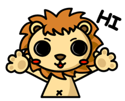 Happy Lion's daily life sticker #5067598