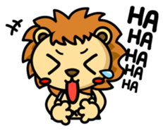 Happy Lion's daily life sticker #5067600