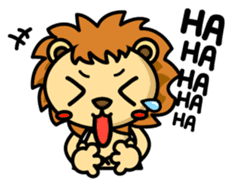 Happy Lion's daily life sticker #5067600