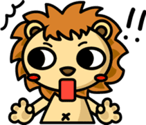 Happy Lion's daily life sticker #5067604