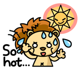 Happy Lion's daily life sticker #5067606