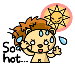 Happy Lion's daily life sticker #5067606