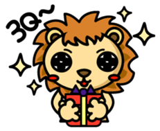 Happy Lion's daily life sticker #5067607