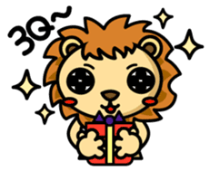 Happy Lion's daily life sticker #5067607