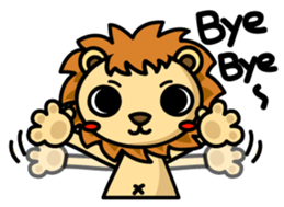 Happy Lion's daily life sticker #5067609