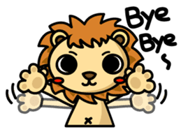 Happy Lion's daily life sticker #5067609