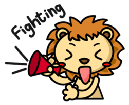 Happy Lion's daily life sticker #5067611