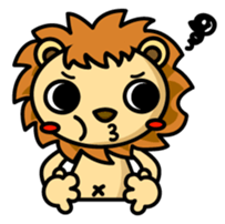 Happy Lion's daily life sticker #5067613