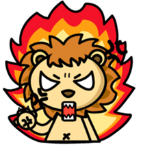 Happy Lion's daily life sticker #5067614