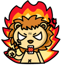 Happy Lion's daily life sticker #5067614