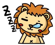 Happy Lion's daily life sticker #5067615