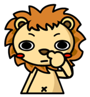 Happy Lion's daily life sticker #5067616