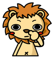 Happy Lion's daily life sticker #5067616