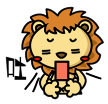 Happy Lion's daily life sticker #5067617
