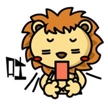 Happy Lion's daily life sticker #5067617