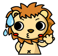 Happy Lion's daily life sticker #5067619