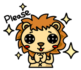 Happy Lion's daily life sticker #5067620