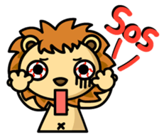 Happy Lion's daily life sticker #5067621