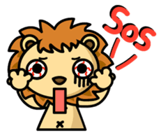 Happy Lion's daily life sticker #5067621