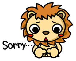 Happy Lion's daily life sticker #5067622