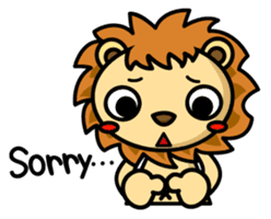 Happy Lion's daily life sticker #5067622