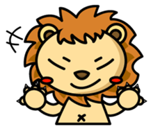 Happy Lion's daily life sticker #5067623