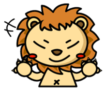 Happy Lion's daily life sticker #5067623
