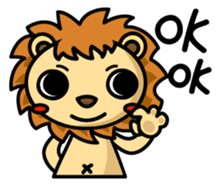 Happy Lion's daily life sticker #5067624