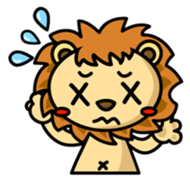 Happy Lion's daily life sticker #5067625
