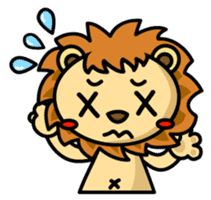 Happy Lion's daily life sticker #5067625