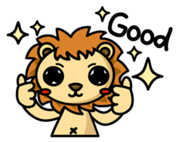 Happy Lion's daily life sticker #5067628
