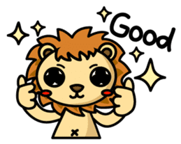 Happy Lion's daily life sticker #5067628