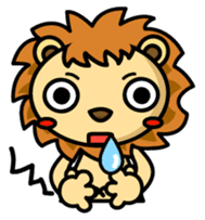 Happy Lion's daily life sticker #5067630