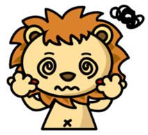 Happy Lion's daily life sticker #5067632
