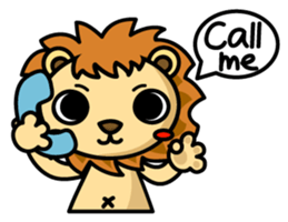Happy Lion's daily life sticker #5067633