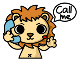 Happy Lion's daily life sticker #5067633