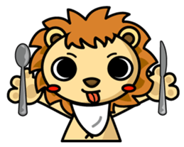 Happy Lion's daily life sticker #5067634