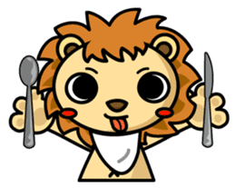 Happy Lion's daily life sticker #5067634