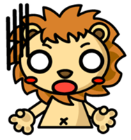 Happy Lion's daily life sticker #5067636