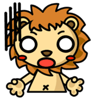 Happy Lion's daily life sticker #5067636