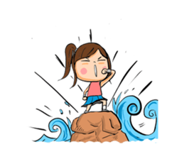 Maruko family 2 sticker #5067821