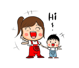 Maruko family 2 sticker #5067835
