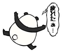 Balloon of the panda sticker #5067913