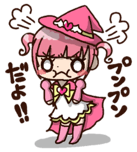 Pretty magical girl sticker #5068050