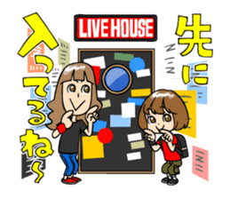 Let's go to the LIVE! feat. F. Yusuke sticker #5068569