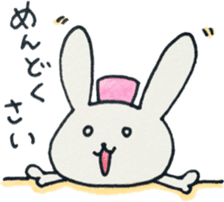 rabbit'snurse sticker #5068817