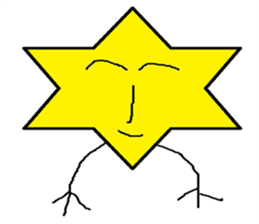 Colorful creature sticker #5069298